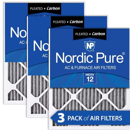 Replacement For NORDIC PURE 15X20X1PM12C3